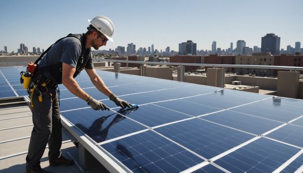 Comment nettoyer ses panneaux solaires sans les rayer ?