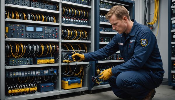 Maintenance préventive et vérification des câblages