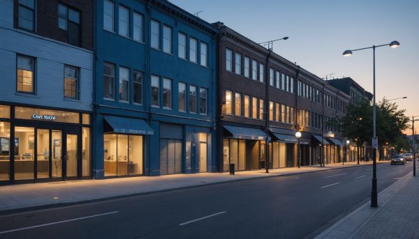 Volets roulants autonomes et lampadaires solaires urbains